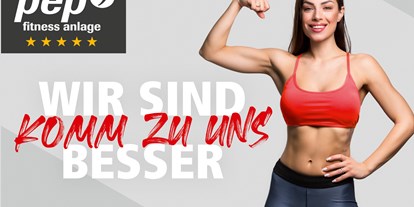 FitnessStudio Suche - Unser Motto - PEP Fitnessanlage